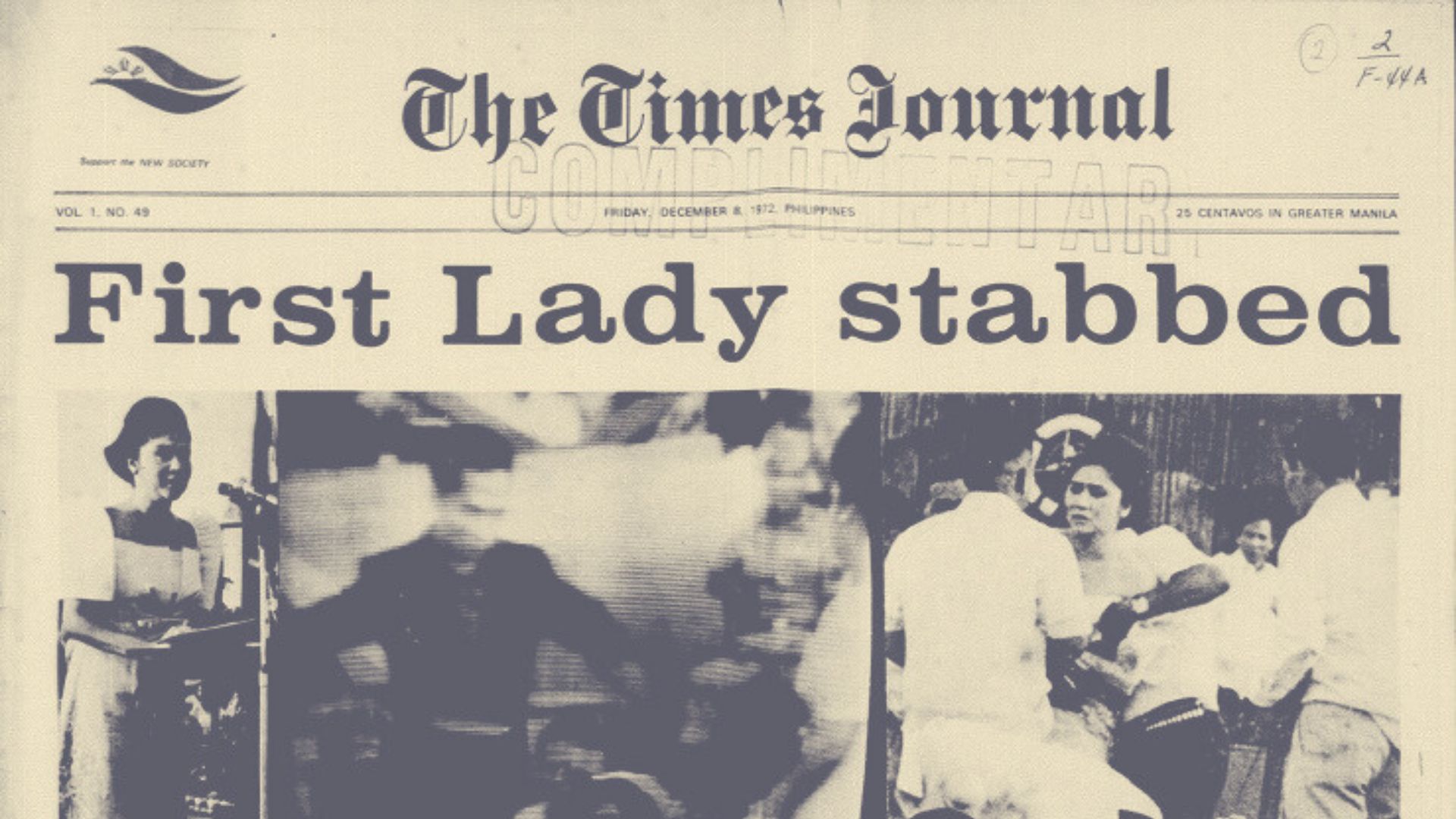 How the Marcoses handled an assassination attempt